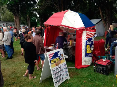 Hot dog stand